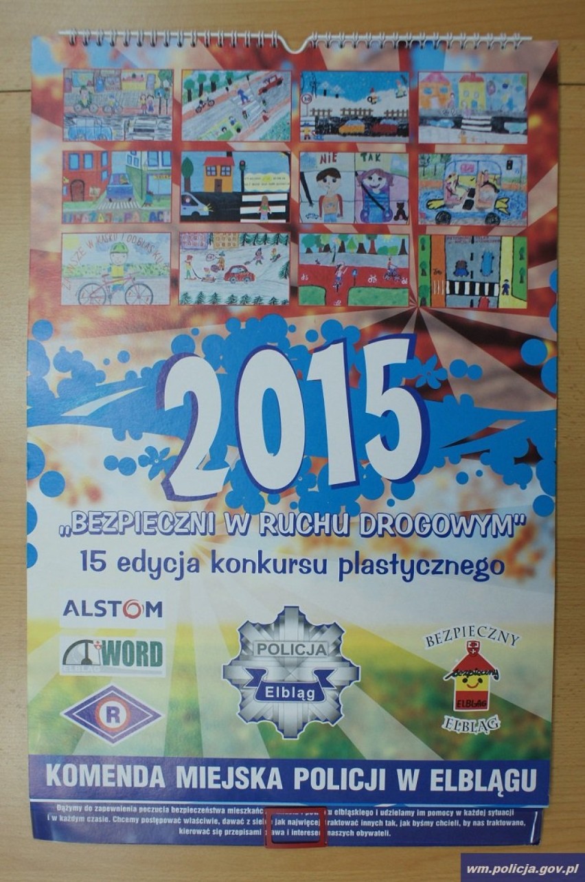 Kalendarz Policyjny 2015
