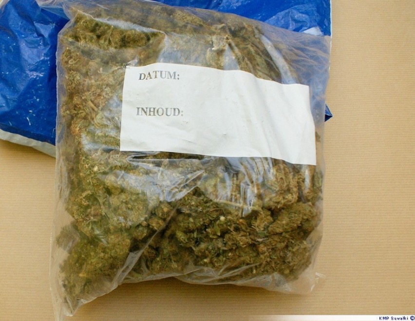 Policjanci przechwycili 5,5 kg narkotyków