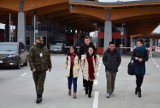 Studenci z Azji zwiedzali przejście graniczne w Budomierzu