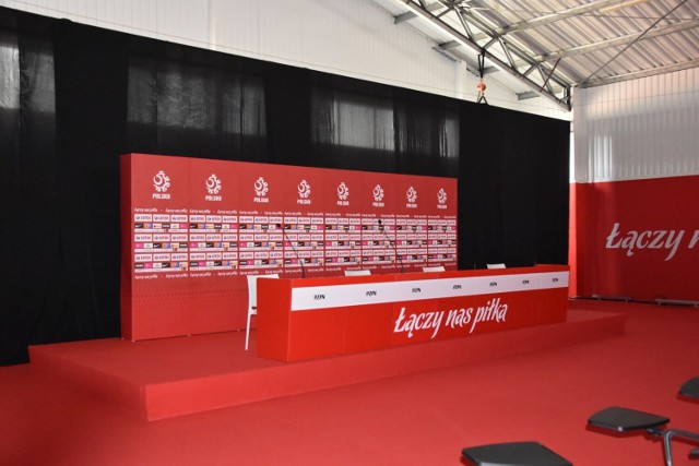 Media center zlokalizowane na stadionie miejskim w Opalenicy.