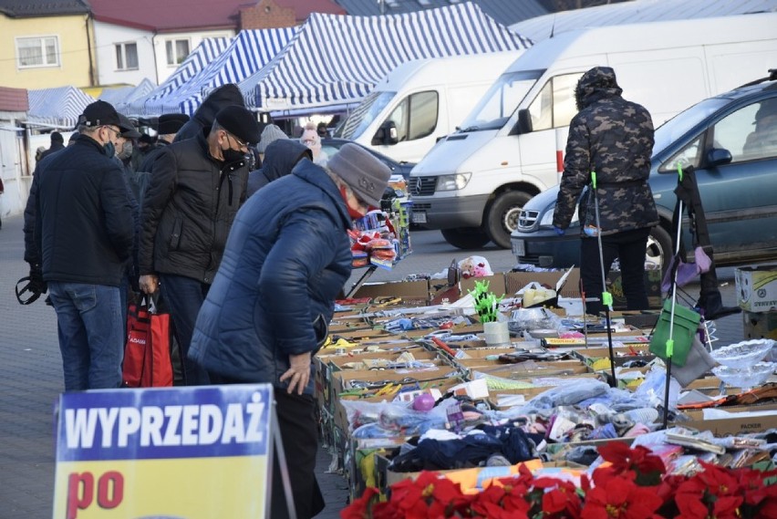 Na targowisku było mniej handlujących niż zwykle w czwartek