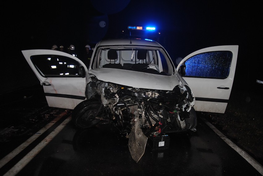 Policja szuka świadków wypadku koło Inowłodza. Zginęły w nim dwie osoby, a dwie zostały ranne