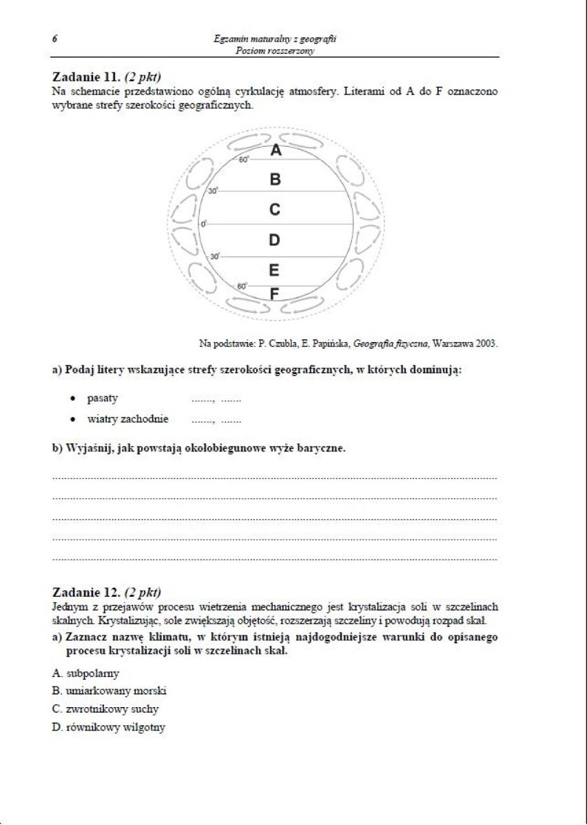 Matura 2014: Geografia - poziom rozszerzony