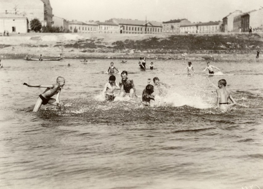 Kąpiele w Wiśle, ok. 1933 r.