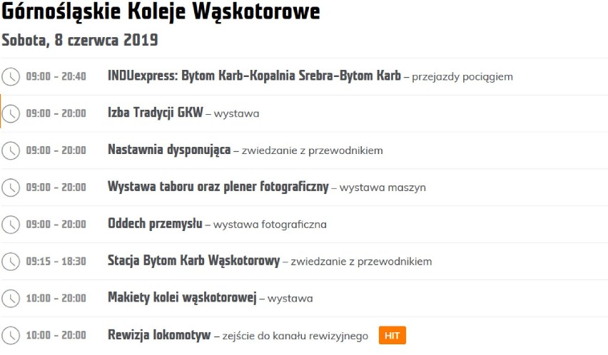 Industriada 2019 Bytom: Śląski Kopciuszek EC Szombierki i Górnośląskie Koleje Wąskotorowe. Program i informacje o imprezie