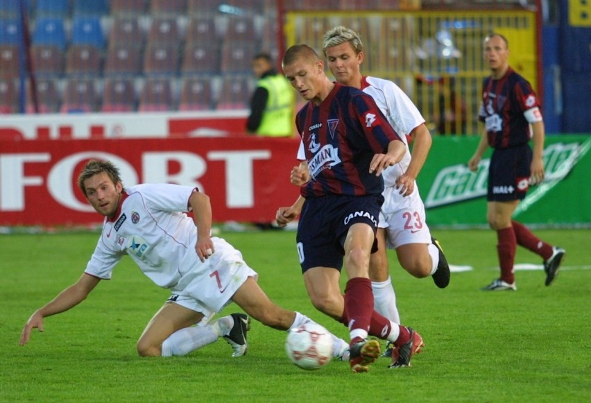 Pogoń Szczecin - Wisła Kraków 0:5 - wrzesień 2004.