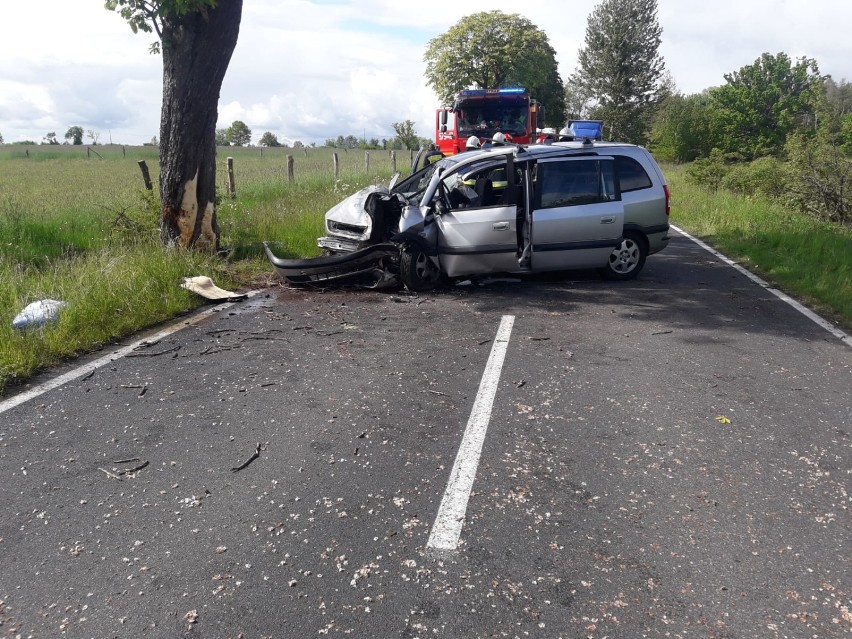 Wypadek na drodze wojewódzkiej nr 177 Wieleń - Człopa