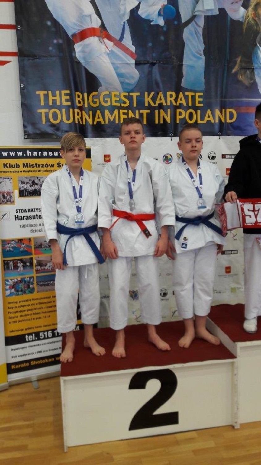 Sukces zawodników Karate Team Oborniki na zawodach w Łodzi [ZDJĘCIA]