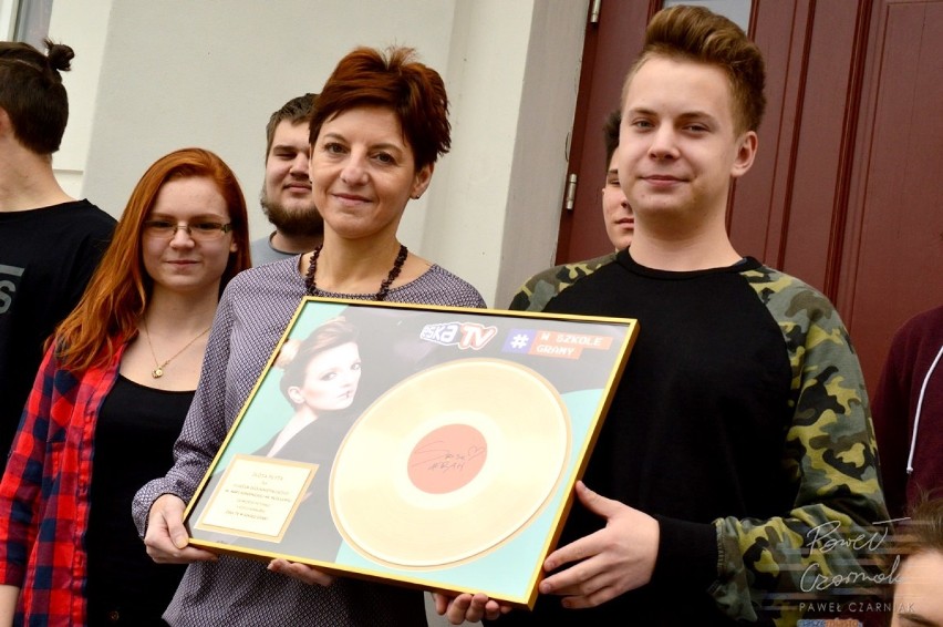 III Liceum im. Marii Konopnickiej we Włocławku otrzymało złotą płytę za konkurs w Eska TV