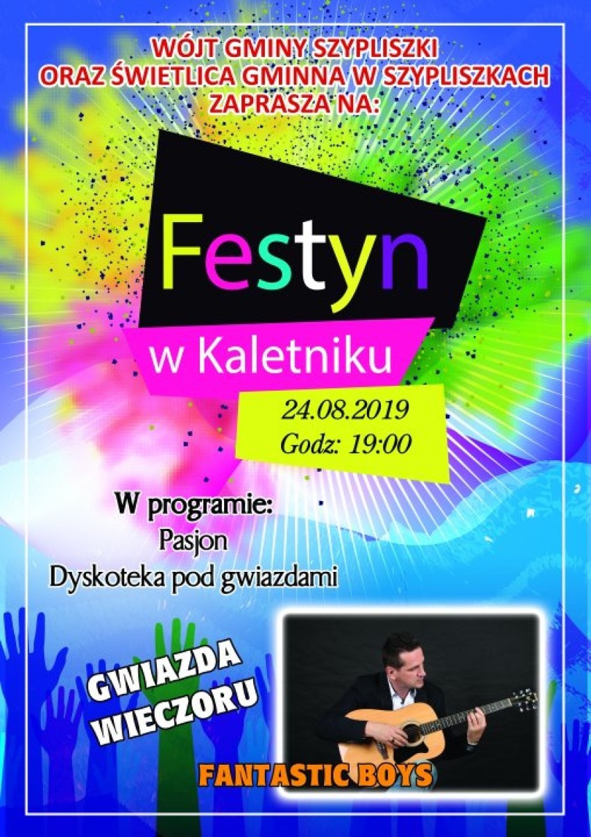 Gmina Szypliszki. W sobotę festyn, w niedzielę - dożynki [PROGRAM]