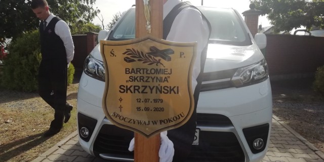 Pogrzeb Bartłomieja Skrzyńskiego na cmentarzu na Pawłowicach we Wrocławiu