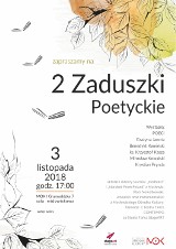 Poetyckie zaduszki w Mysłowicach. Lokalni poeci i artyści wystąpią w MOK-u