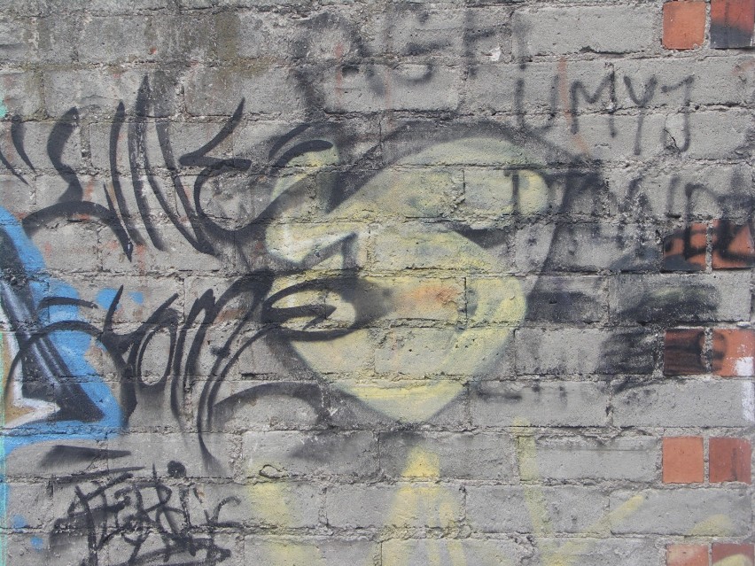 Grafitti przy krotoszyńskim kinie Przedwiośnie