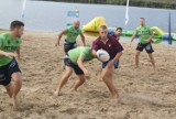 W Śremie: W sobotnie przedpołudnie na plaży miejskiej rządziło rugby! [ZDJĘCIA]