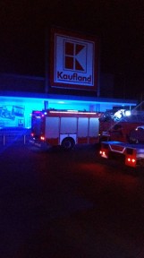 Nowy Tomyśl: Alarm pożarowy w supermarkecie Kaufland