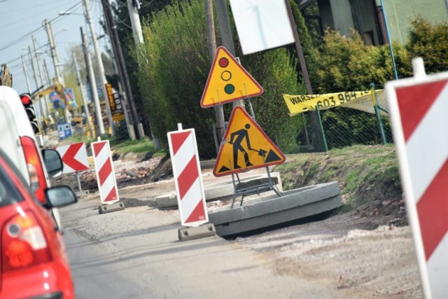 Trwa przebudowa ulicy Jastrzębskiej w Mszanie i w Wodzisławiu Śl.