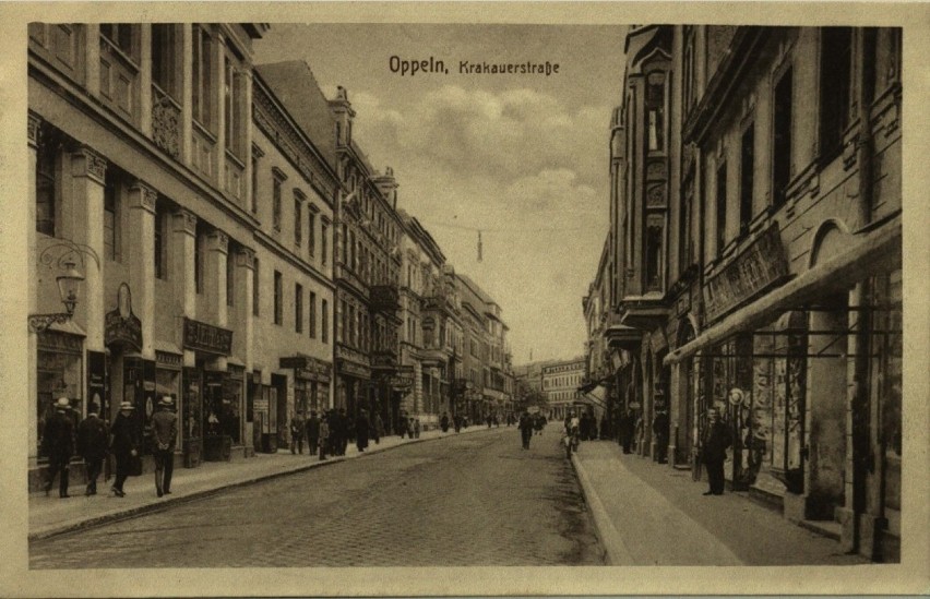 Opole na przedwojennych pocztówkach. Rok 1912. Ulica...