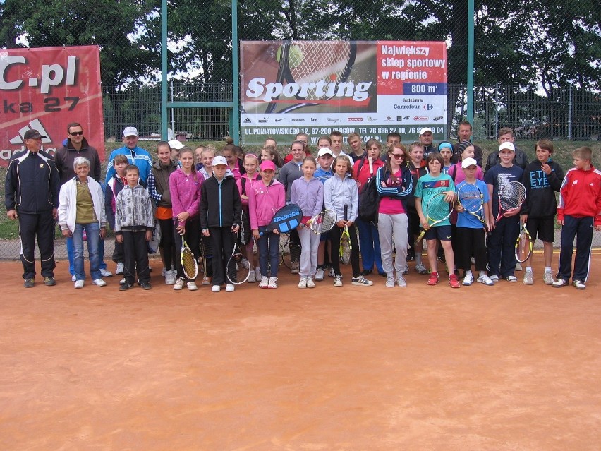 Głogów: Młodzi tenisiści rozegrali turniej