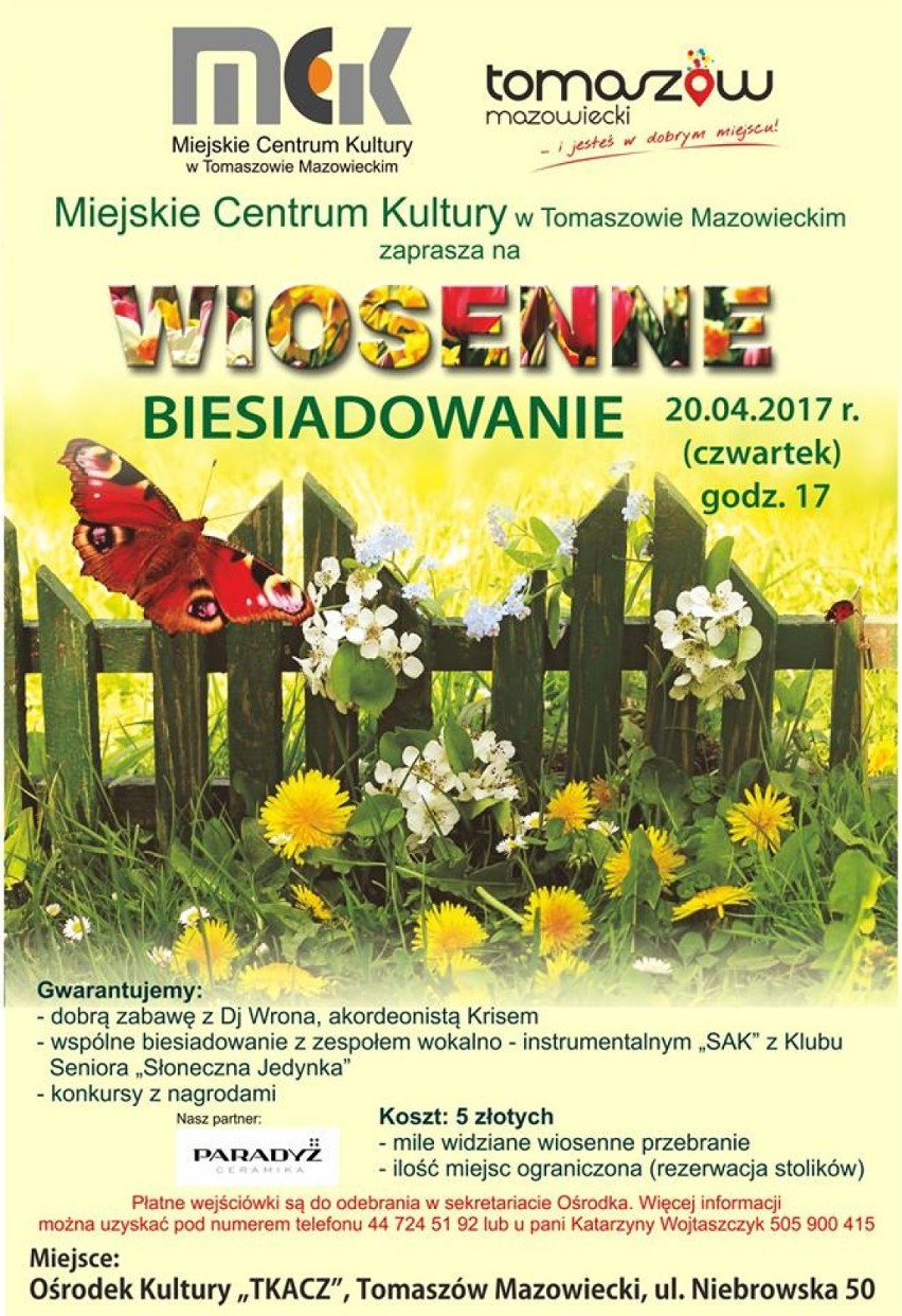 Wydarzenia kulturalne w Tomaszowie i Opocznie, czyli co dzieje się w ten weekend?