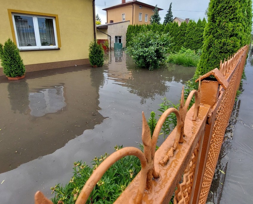 Rzeka Brzeźnica zalewa domy mieszkańców Jędrzejowa. Każde obfite opady deszczu wiążą się z obawami