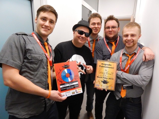 Wrocławska grupa Grey Fruit została laureatem Rock Time 2015. Graja rocka, ska i funk.