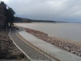 Nad Zalewem Sulejowskim praca wre. Tak zmienia się plaża i tereny rekreacyjne w Smardzewicach - ZDJĘCIA