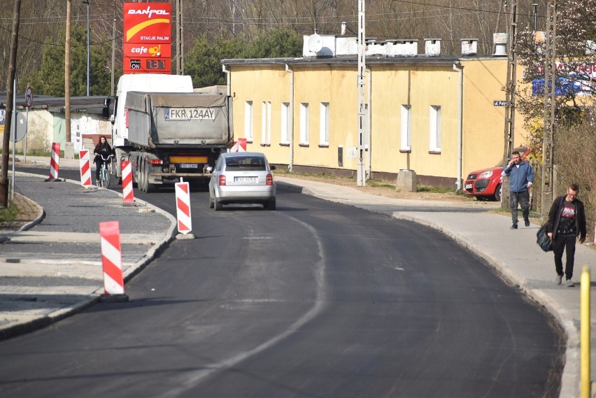 Trwa remont ulicy Kościuszki w Krośnie Odrzańskim.