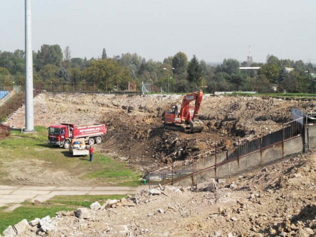 Stadion Polonii Bytom - wrzesień 2014