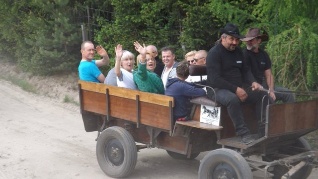 Luzacy na rajdzie w Grudnej