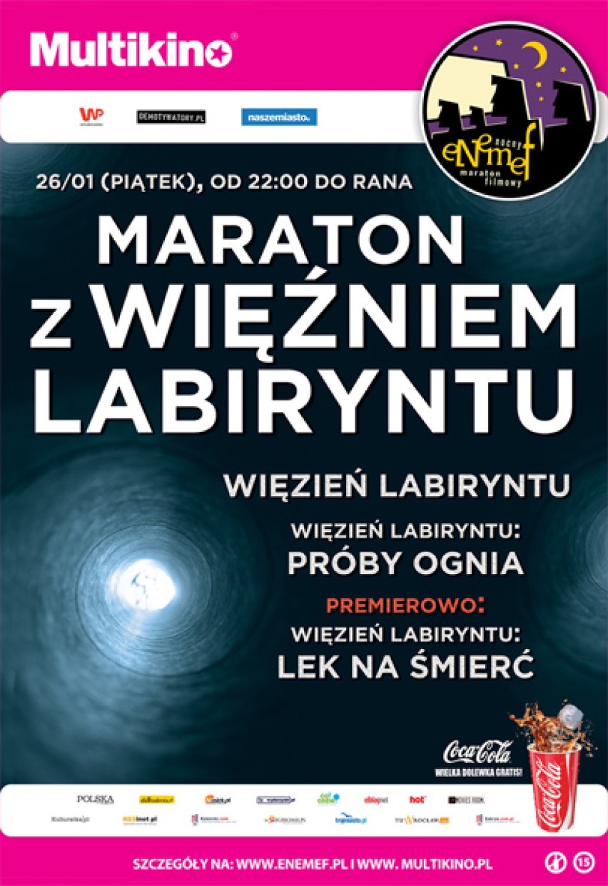 ENEMEF: Maraton z więźniem labiryntu. Lek na śmierć.