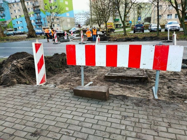 Budowa przejścia przy ulicy Narutowicza