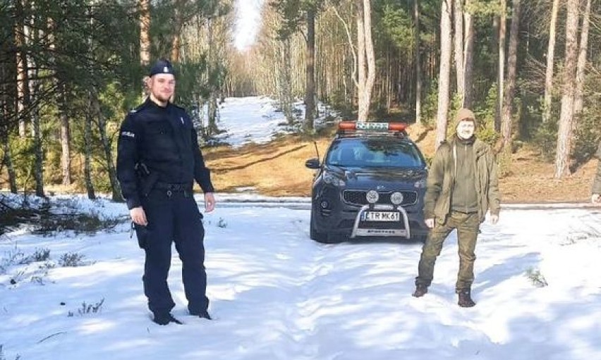 Dzielnicowi z lipnowskiej jednostki pełnili służbę ze Strażą...