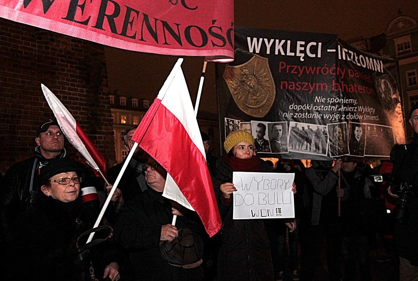 Kraków. Protest przeciw "fałszerstwom wyborczym i...