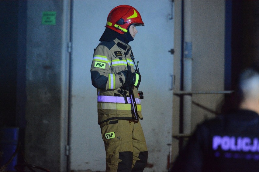 Pożar w zakładzie przy ul. Waryńskiego w Grudziądzu. Są duże straty[wideo, zdjęcia]