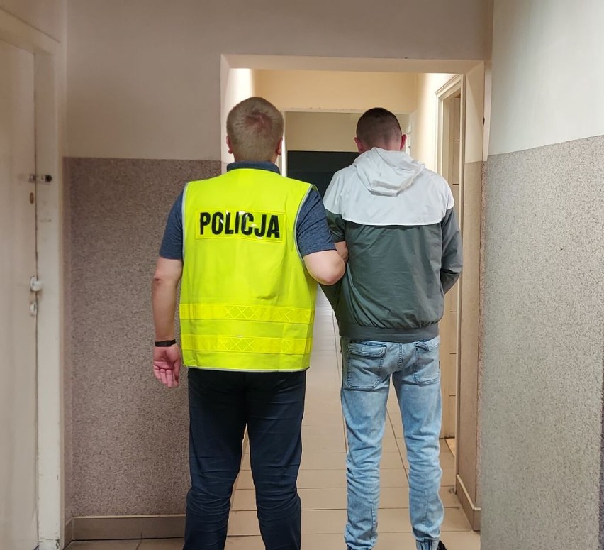 Kradzieże w sklepach w Wieluniu. Złodzieje z Bytomia w rękach policjantów