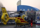 Eurocopter w czasie pracy