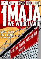 Obchody 1 maja we Wrocławiu. Przez miasto przejdzie demonstracja