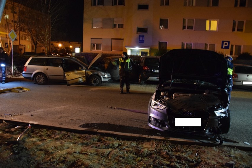 Do wypadku doszło w piątek, 23 lutego, na ul. Wróblewskiego...