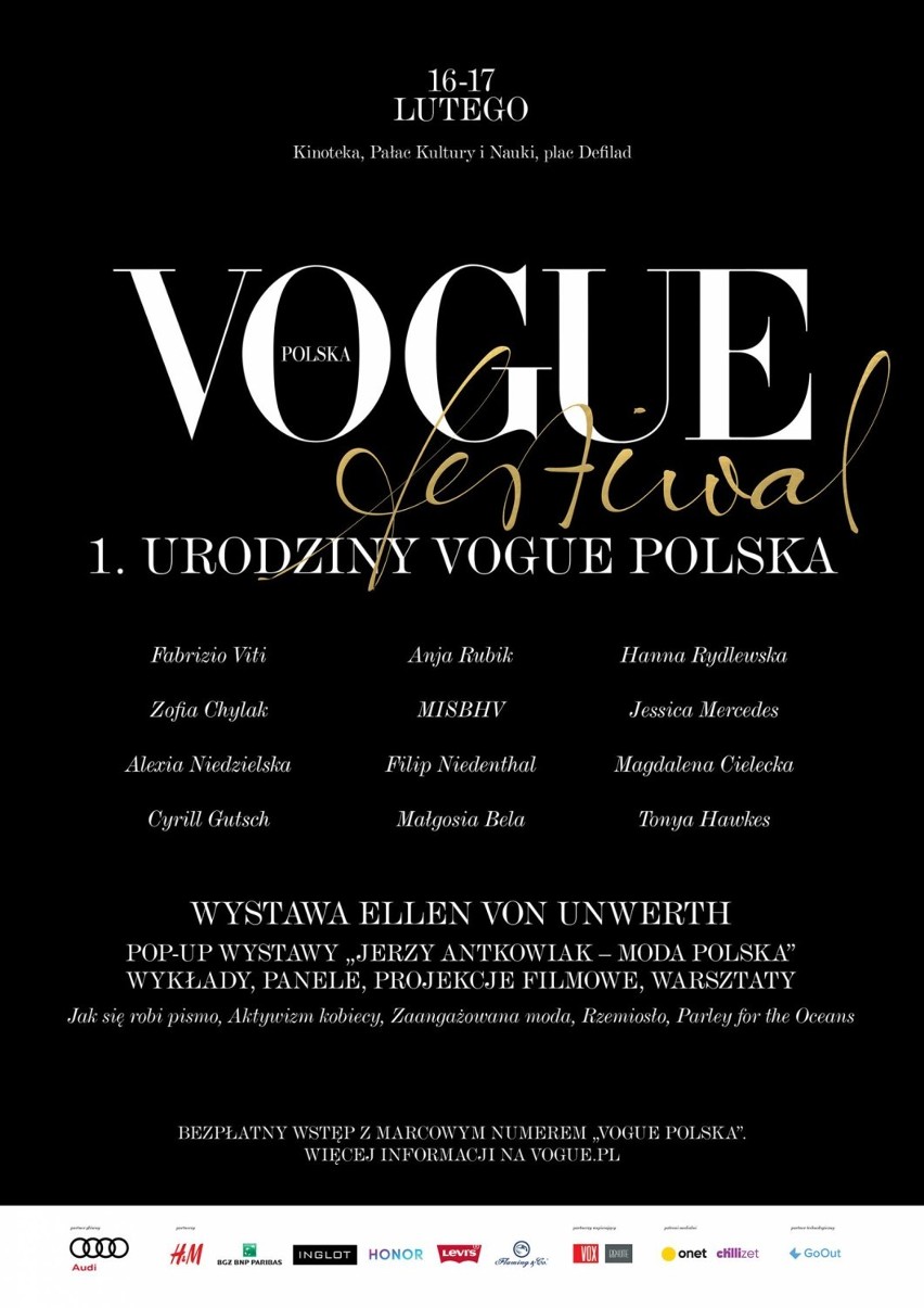 Vogue Polska Festiwal 2019. 1. urodziny magazynu Vogue w...