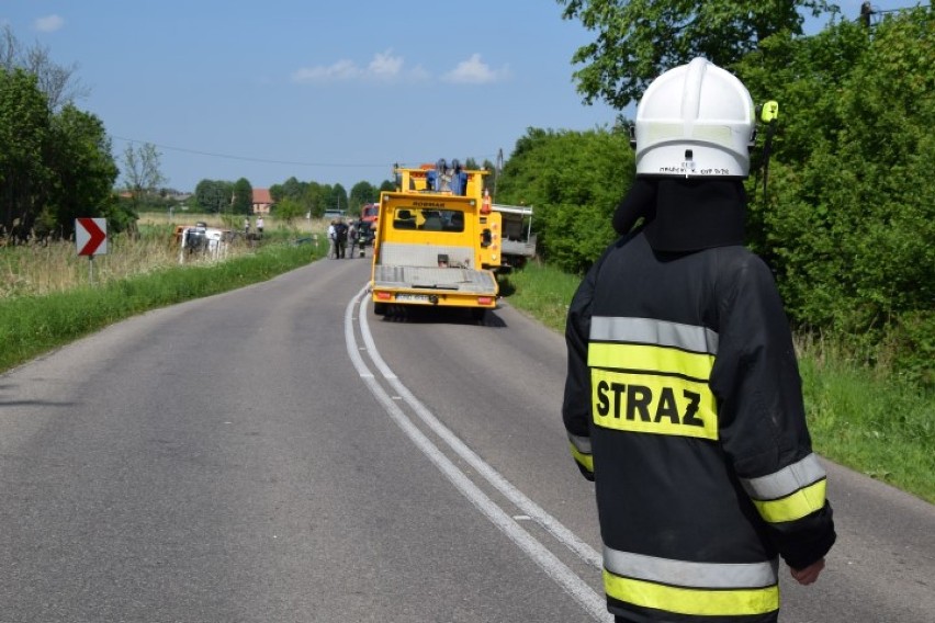 Gmina Stegna. Do groźnie wyglądającego wypadku doszło przed...