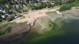 Jezioro Powidzkie. Najpiękniejszy wielkopolski akwen z lotu ptaka. Tak wyglądają plaże [FOTO]