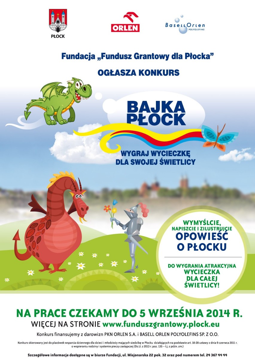 Weź udział w konkursie "Bajka Płock" i wygraj wycieczkę!