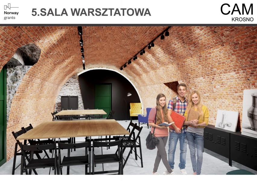 Centrum Aktywności Młodzieży w Krośnie okazuje się drogą inwestycją. Jak mają być zagospodarowane piwnice kamienicy Rynek 6? [WIZUALIZACJE]