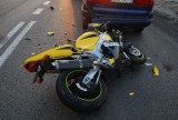 Wypadek motocyklisty Marklowice. Kierowca z Wodzisławia nie żyje