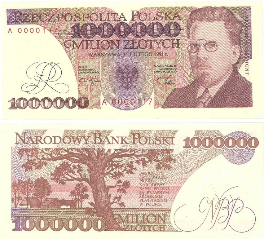 Stare banknoty - to już 20 lat! Pamiętacie je jeszcze?