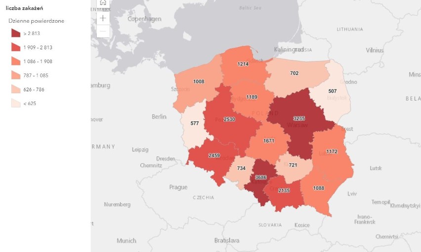 Koronawirus. Nowe zakażenia SARS-CoV-2 w Tarnowie oraz powiatach: tarnowskim, dąbrowskim, brzeskim i bocheńskim [AKTUALIZACJA 10.04]