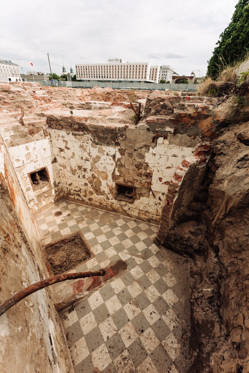 Pałac Brühla odkrywa tajemnice. Archeolodzy natrafili na...