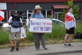 Protestują pod białoruskimi granicami. Tak walczą o demokrację w swoim kraju