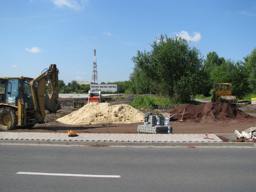 Remont targu w Radzionkowie - lipiec 2013
