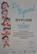 Uczniowie z Brąszewic zainaugurowali II edycję ogólnopolskiego konkursu dla szkół podstawowych „Do Hymnu”